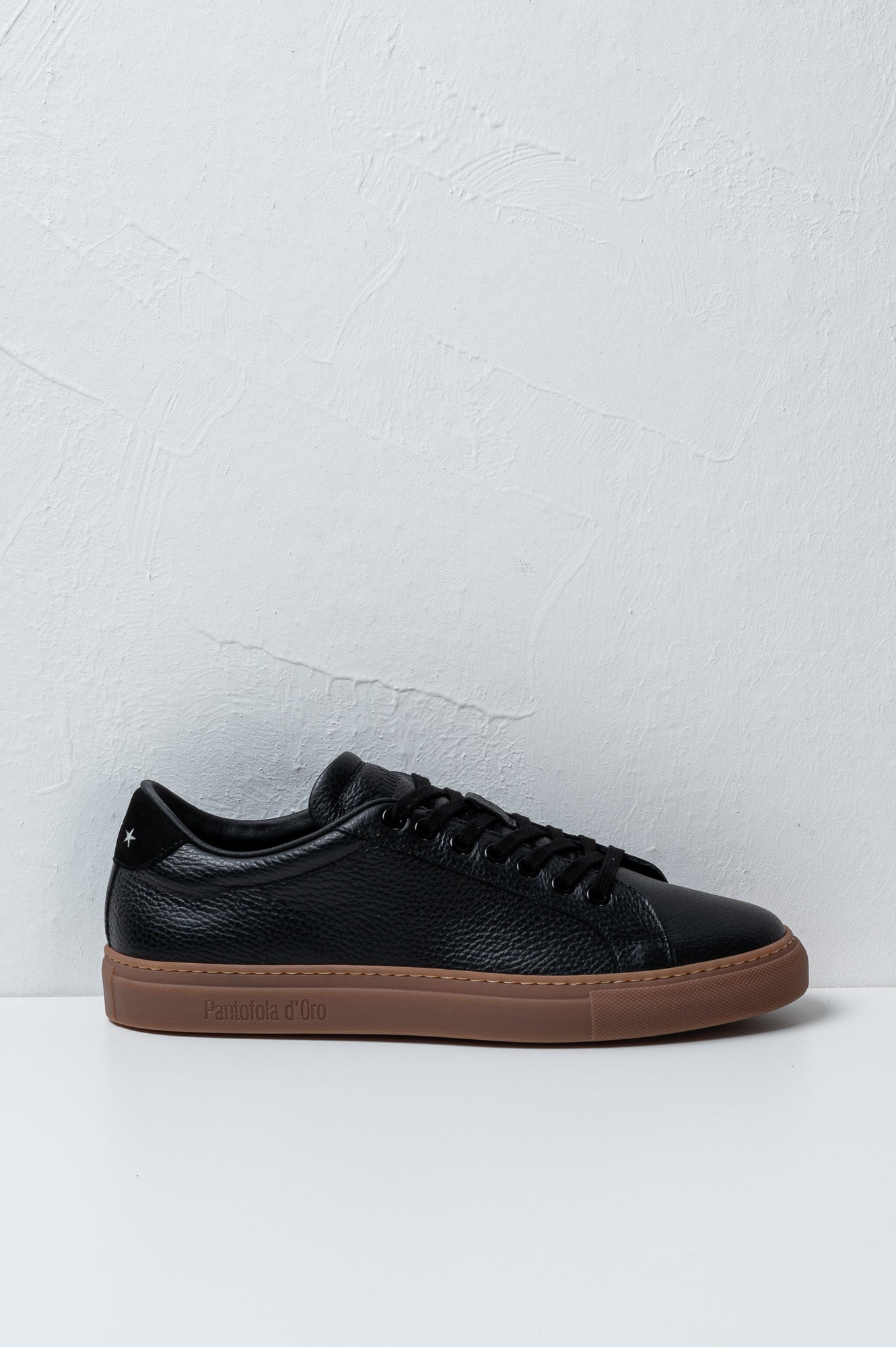 Pantofola d'Oro Top Spin Leather and Suede Sneakers